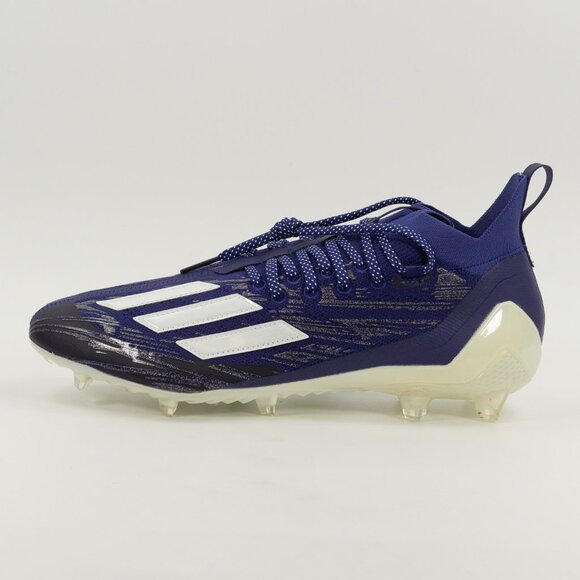 Adidas Adizero Primeknit Purple White GV9631 Football Cleats size 13 main image 8